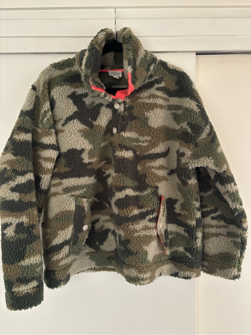 Jcrew Camo Vintage Fleece